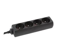 Bloc Multiprises 4 Prises Avec Gaine Rétractile - 3G2.5 - 1.5 M