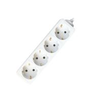 Bloc multiprises 4 prises, câble 1,5m Blanc Silver Electronics
