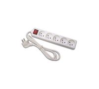Bloc multiprises 5 prises avec interrupteur perel eb5s