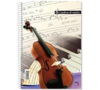 Bloc Musique 16 portées Feuille 20 feuilles G