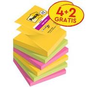 Bloc-note adhésif super sticky z-notes, 76 x 76 mm