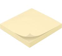 Bloc note repositionnable 100 feuilles 75x75mm (jaune) (Lot de 5)