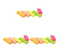 Bloc Note Repositionnable Néon 5x100 Feuilles 50x15mm (Lot De 3)