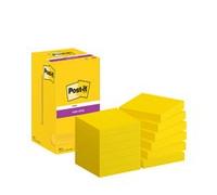 Bloc-note super sticky notes, 76x76 mm, ultra jaune