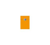 Bloc-notes, 110x170mm, quadrillé,80 feuilles, orange
