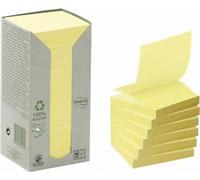 Bloc-notes 3M Post-it Z-Note R330 76x76mm recyclé jaune