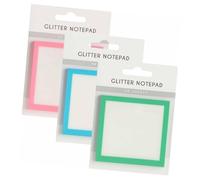 Bloc-notes 50 feuilles/bloc-notes repositionnable transparent auto-adhésif bloc-notes rappel sur planificateur, journal, cahier, réfrigérateur, note repositionnable