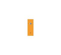 Bloc-notes, 74 x 210 mm, quadrillé,80 feuilles,orange