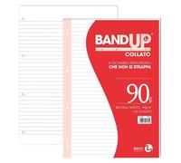 Bloc-notes A4, ligné, 1 rang, 40 feuilles, 90 g/m², paquet de 10
