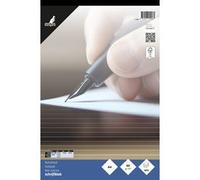 Bloc-notes A4, quadrillé, 100 feuilles