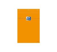 bloc-notes, a4, seyès, 80 feuilles, orange 100106303