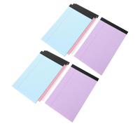 Bloc-notes A5 à Lignes, Papier Épais, , Format portable | Feuilles Détachables, Design sans Date, pour Listes, Bureau, Étudiants, Taille 20,3x12,7x0,5cm Couleur Aléatoire