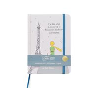 Bloc-notes A6 dos collÃ© cousu Kiub LPP Ã Paris Blanc TU