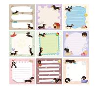 Bloc-notes adhésif 76x76mm, 450 feuilles de papier adhésif pour notes d ' animaux, bloc-notes repositionnable pour écrire un journal et noter