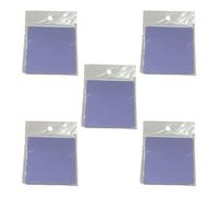 Bloc-notes adhésif couleur macaron, 5 pièces, bloc-notes adhésif transparent, adhésif étanche