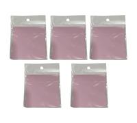 Bloc-notes adhésif couleur macaron, 5 pièces, bloc-notes adhésif transparent, adhésif étanche
