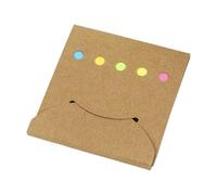 Bloc-notes coloré multi-usages, 25 feuilles par couleur, papier adhésif repositionnable pour journal, carnet, planificateur, cartes d'invitation de fête