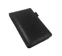 Bloc-Notes De Haute Qualité - Pu Noir Et Papier, 50 Feuilles, Design Compact, Écriture Fluide, Idéal Pour La Maison, Le Bureau Et L'école