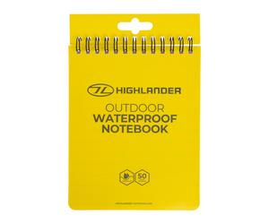 Bloc-notes imperméable Outdoor 15 x 12 cm Highlander