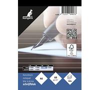 Bloc-notes A6, ligné, 100 feuilles