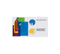 Cahier scolaire, A4, 100 pages, encollé en tête,