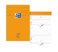 Bloc-notes message téléphonique préimprimé Oxford 11 x 17 cm - 80 feuilles