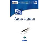 Bloc De Correspondance Oxford Endosse 148X210 100P Optik P. Ligne 8Mm