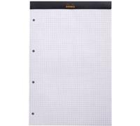Bloc notes papier A4 Clairefontaine 80 Feuilletes 21 x 31,8 cm Orange et Noir Orange et Noir G