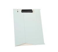 Bloc-notes pliable et debout Vert | Porte-bloc sur pied, organiseur de documents pour bureau, école, bloc-notes avec pinces à ressort en métal, voyage, dossiers