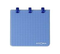 Bloc-Notes Quadrillé Couverture Polypropylène Transparente, A7