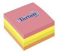 Bloc-notes repositionnable en forme cube, 76 x 76 mm