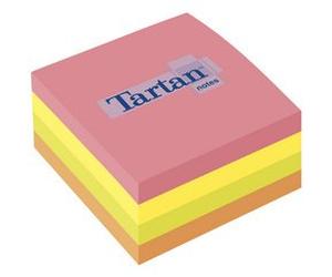 Bloc-notes repositionnable en forme cube, 76 x 76 mm