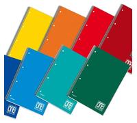 Bloc-notes spiralé A4, quadrillé, 60 feuilles