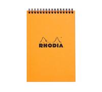 Bloc Notes spiralé N°16SP Q5, 80 feuilles petits Carreaux, Orange