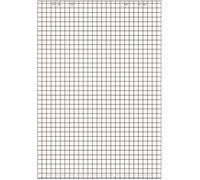 Bloc paperboard, 20 feuilles, quadrillé / uni