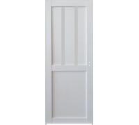 Bloc Porte Atelier 2 panneaux Blanc H204 x L73 cm Côte Tableau P.Gauche