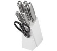 Bloc porte-couteaux C-MBS 4018, 7 pièces, blanc