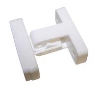 Bloc-porte extérieur - Blanc - Entraxe mâle 36mm - Entraxe femelle 36mm