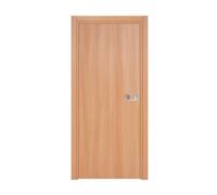 Bloc-porte Miro avec poignée Exclusive grise, H.204 x l.93 cm, aspect chêne naturel - Reivilo