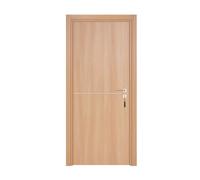 Bloc-porte PREMIUM Riva, H.204 x l.83 cm, aspect chêne naturel - Reivilo