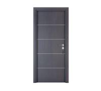 Bloc-porte PREMIUM Seymour, H.204 x l.73 cm, aspect chêne cendré - Reivilo