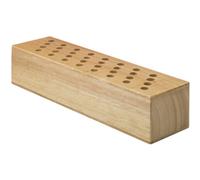 Bloc pour ciseaux, bois, garni, incl. 32 paires