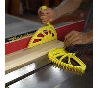 Bloc poussoir pour Guide d'espacement du bois réglable, scies de Table, Tables de routeur et jonction, poignée décalée, bloc poussoir, scie de Table, 1 pièce A
