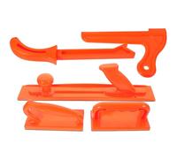 Bloc Poussoir pour Table Orange 1 Set, Caoutchouc Abs, Sécurité