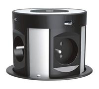 Bloc prise escamotable - 4 prises + USB + induction - INCARA? Tower 120 LEGRAND