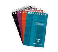 Bloc Pupitre reliure intégrale en-tête 8,5x14cm 160 pages détachables petits carreaux - Assortis