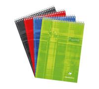 Bloc Pupitre reliure intégrale en-tête A4 160 pages détachables petits carreaux - Assortis