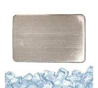 Bloc Réfrigérant en Acier Inoxydable | Refroidisseur réutilisable pour déjeuner | Blocs De Glace pour Sac Isotherme | pour Femmes Hommes Pêcheurs Voyageurs Pique-Nique Appartement École Plage