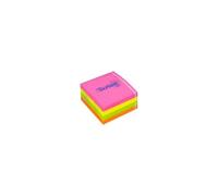 Bloc-notes repositionnable en forme cube, 76 x 76 mm