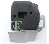 Bloc silencieux d'échappement / kit de bouclier thermique pour tronçonneuse Stihl MS230 MS250 023 025 1123 140 0606, 1123 141 3200